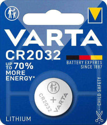 סוללות VARTA CR2032 ליתיום 3V