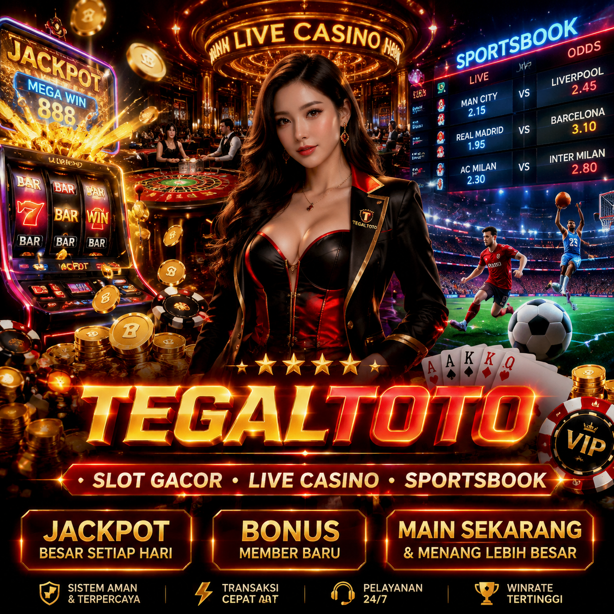 TEGALTOTO: Satu Platform untuk Semua Kemenangan Tanpa Batas
