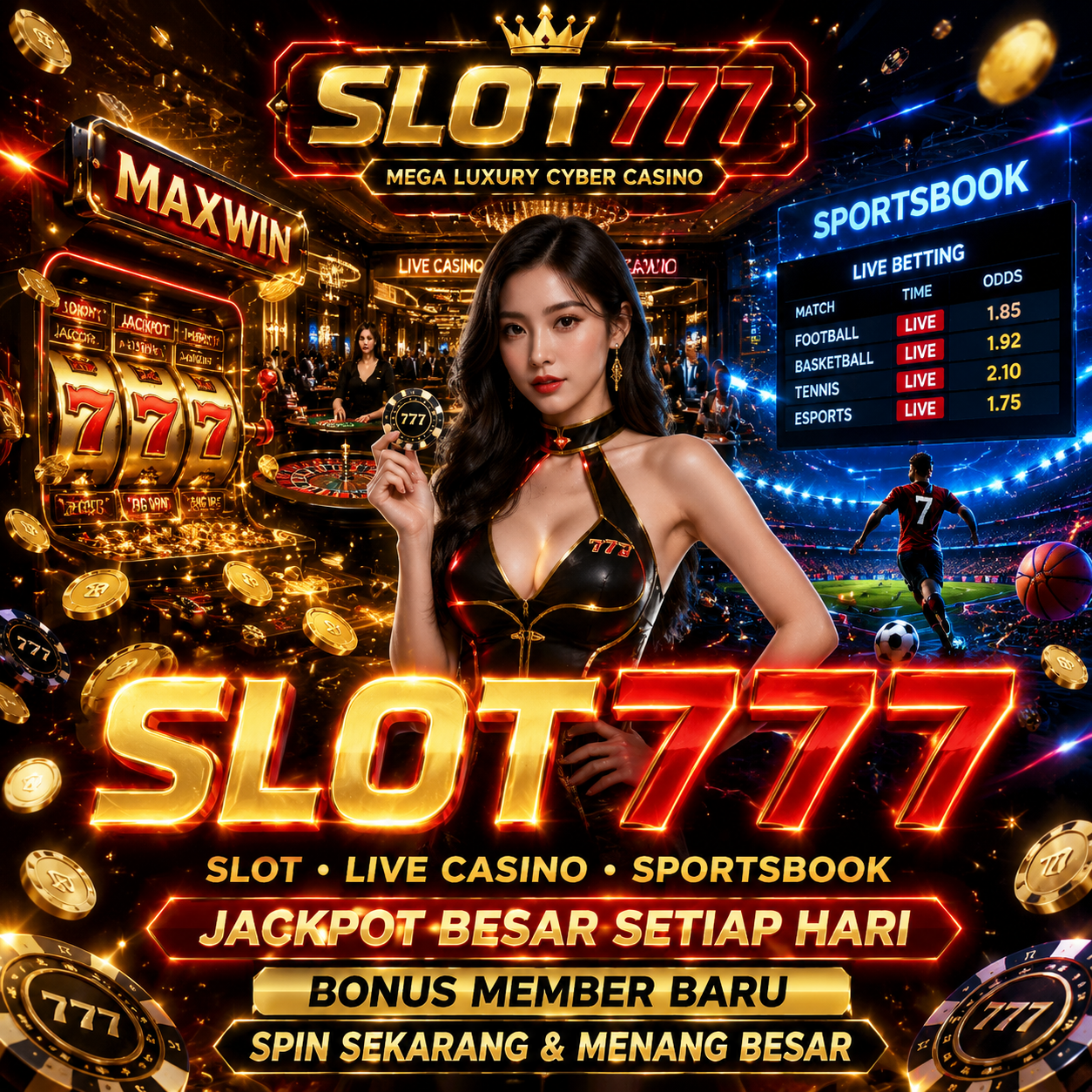 SLOT777: Rumahnya Para Pemburu Maxwin & Pecinta Angka 777