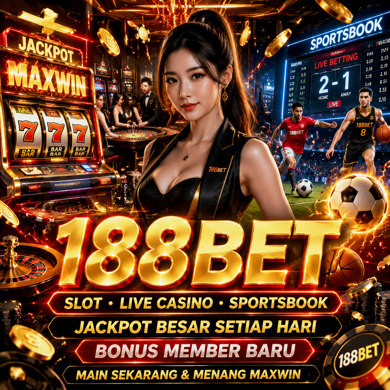 188BET: Odds Terbaik, Fair Play, Berlisensi Resmi PAGCOR