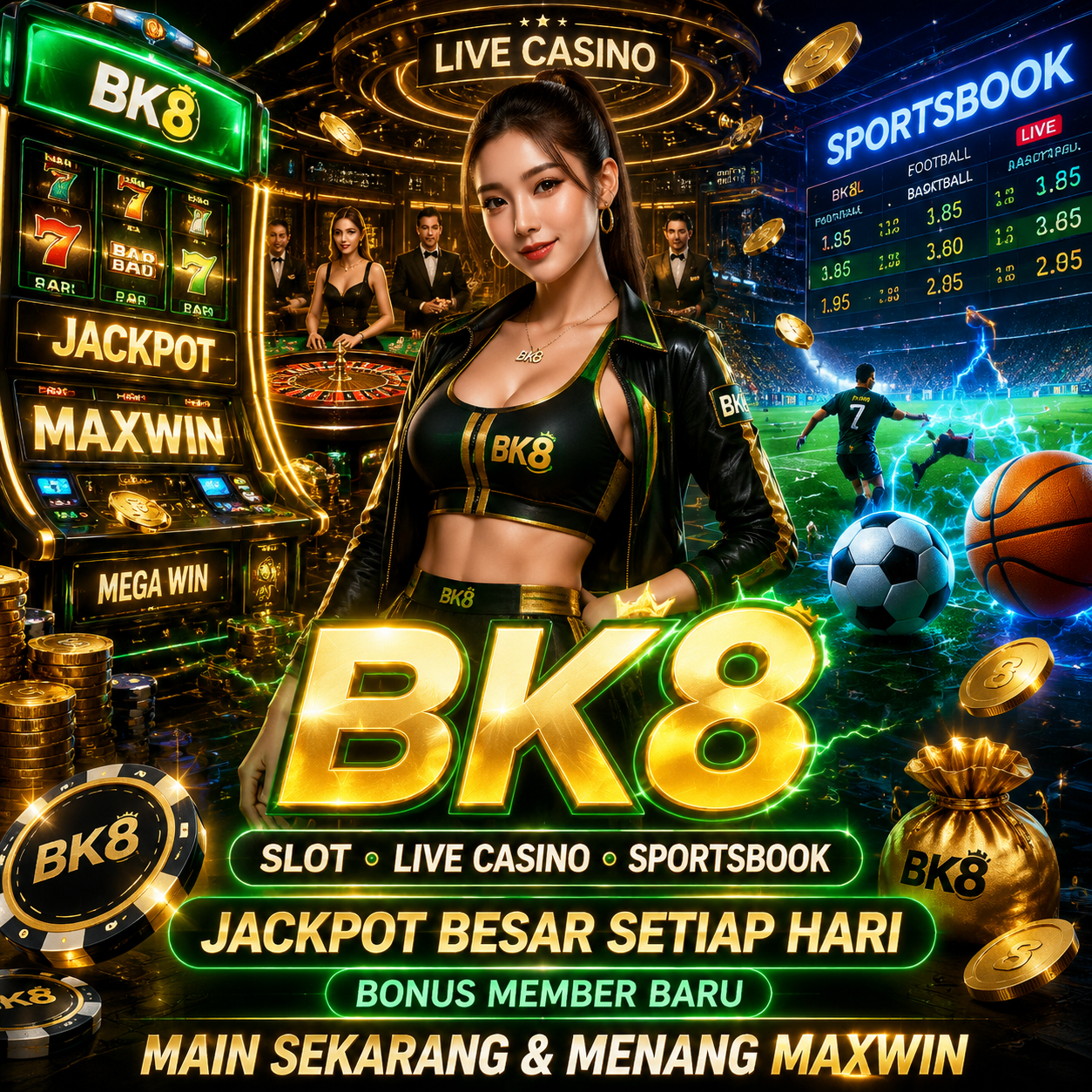 BK8: Main Game Eksklusif BK8 Gates of Olympus & BK8 Starlight Princess