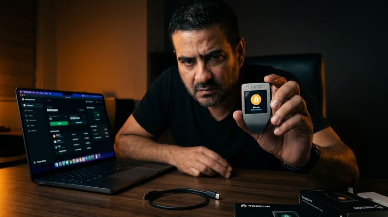 Trezor Safe 7: Análise Completa [2026] - Vale a Pena para Auto-Custódia?