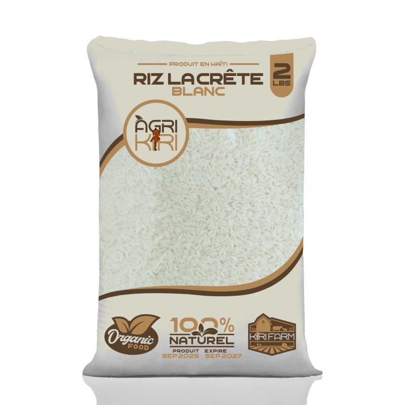 Sachet Riz LaCrète Blanc