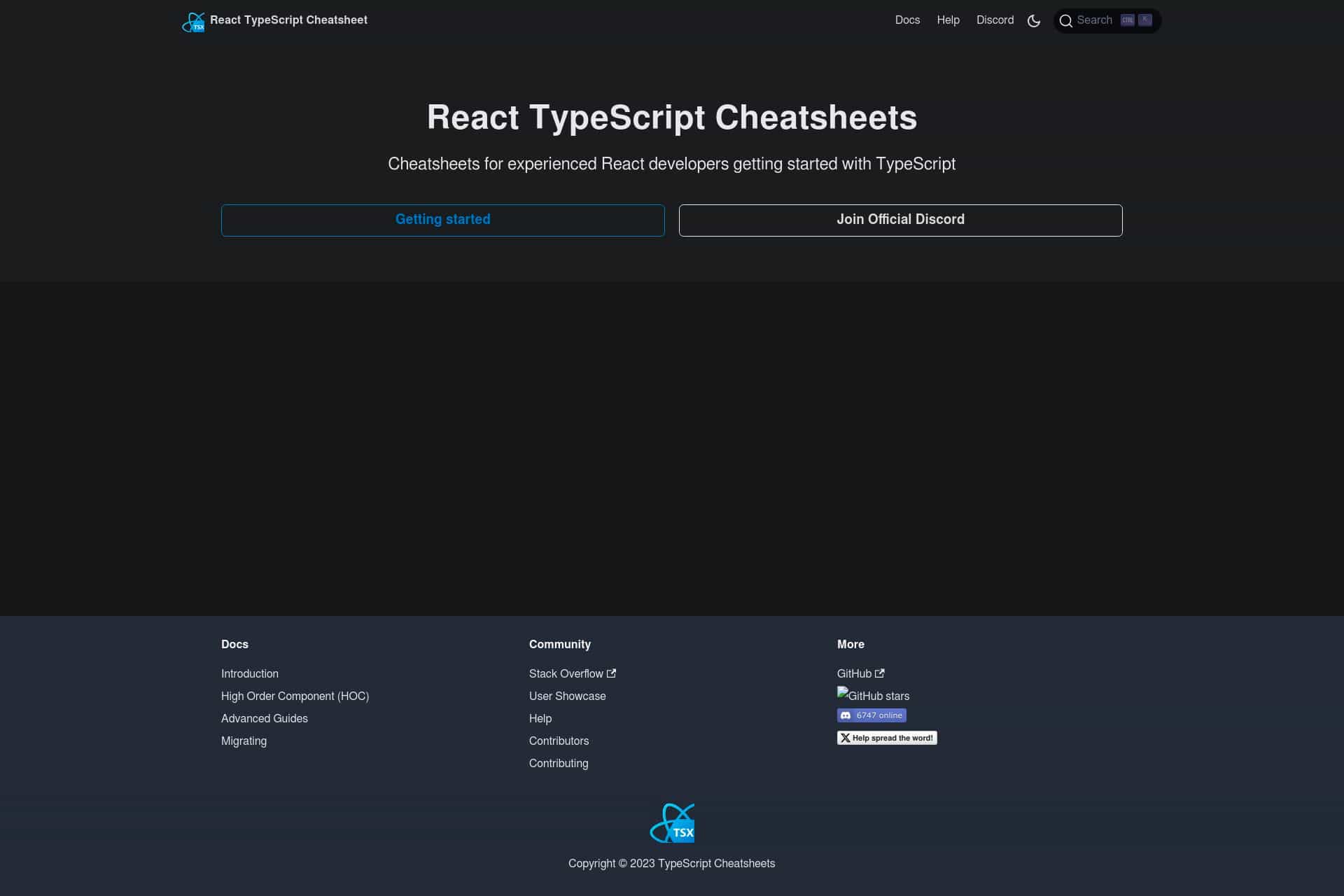 React TS Cheatsheet