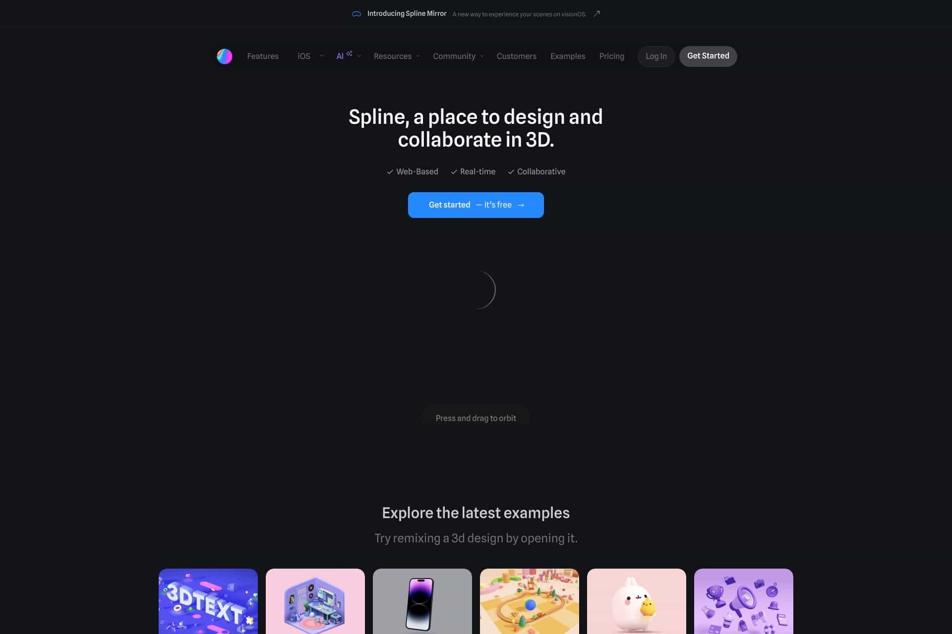 Spline - 3D Design Tool