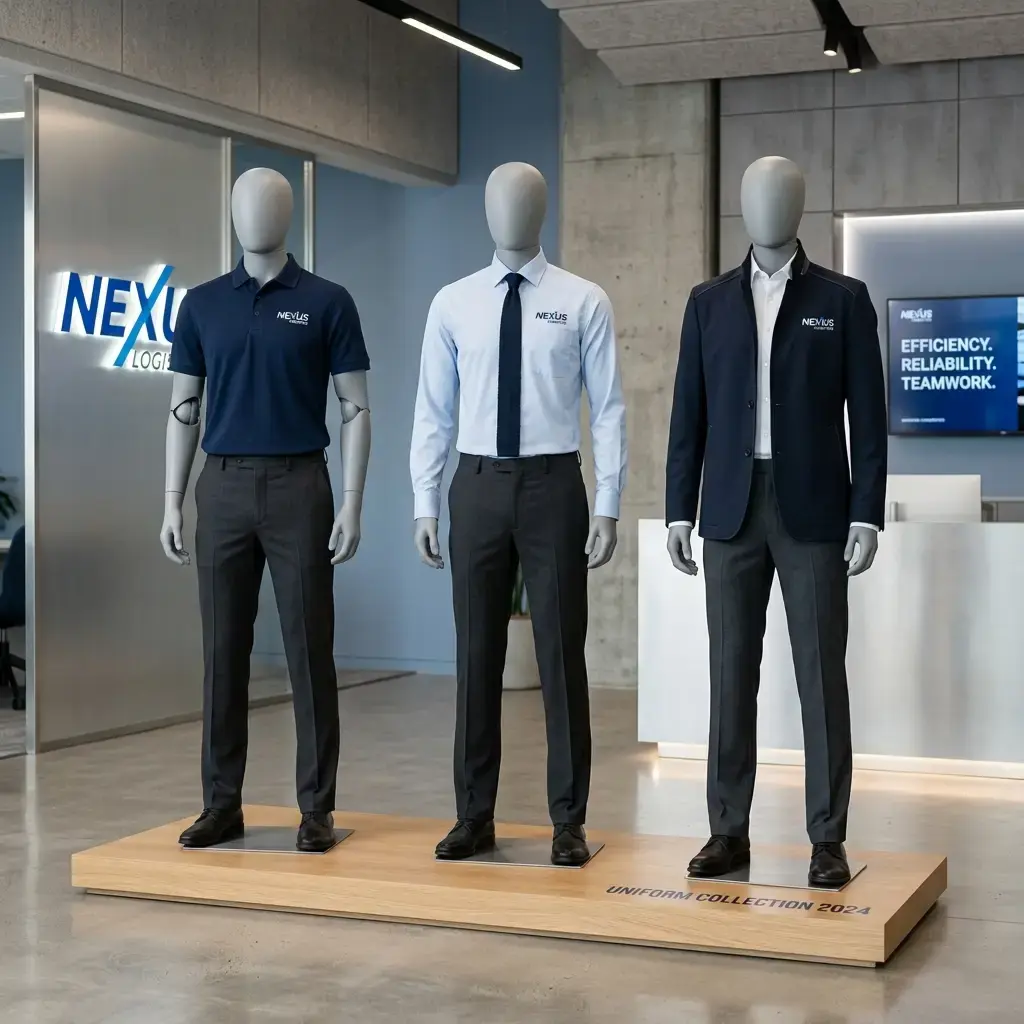 Uniformes profissionais sob medida confeccionados pela Aspire