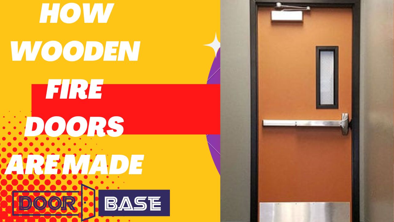 How wooden fire rated doors are made