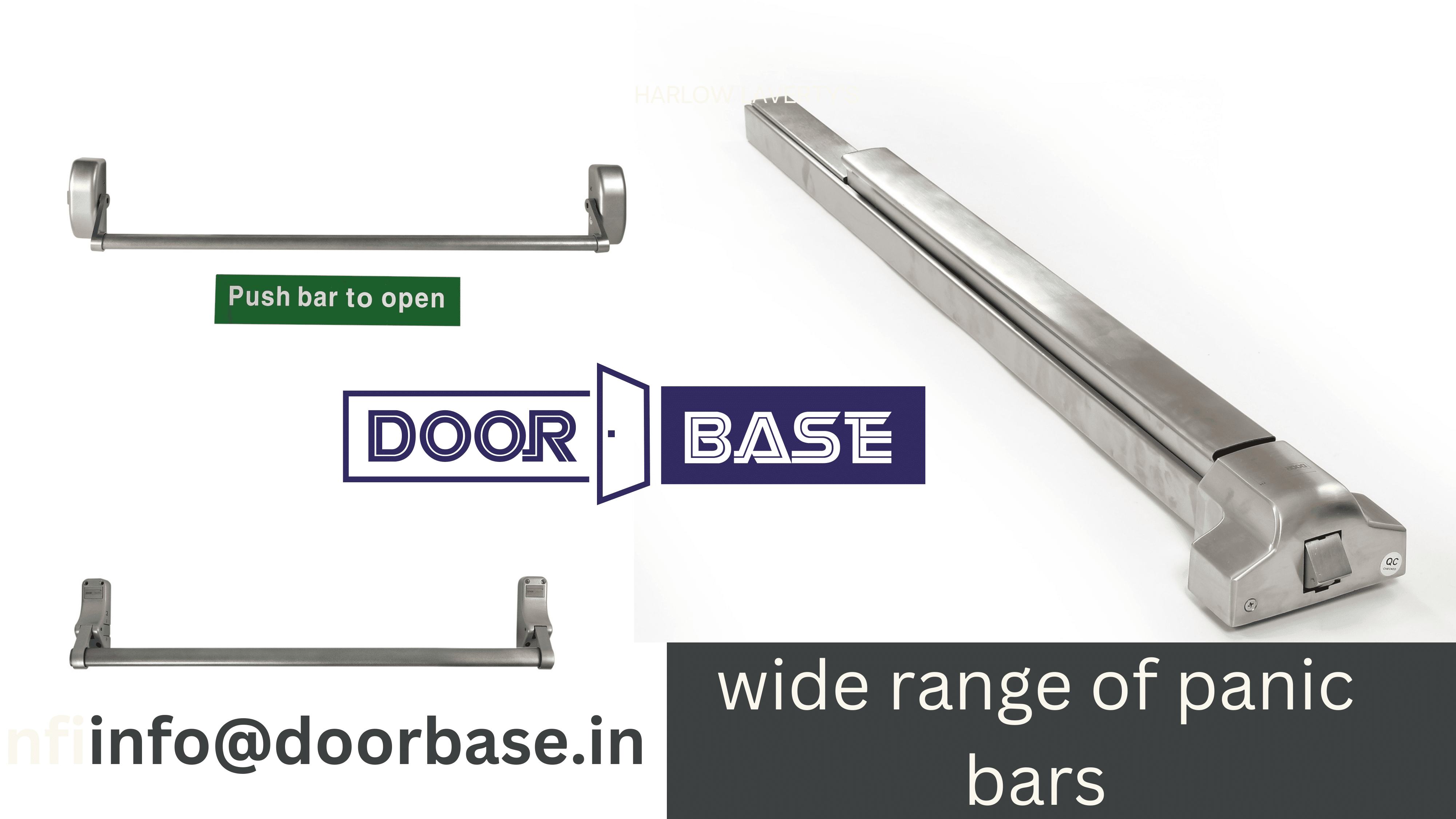 which material is used for panic bar in production