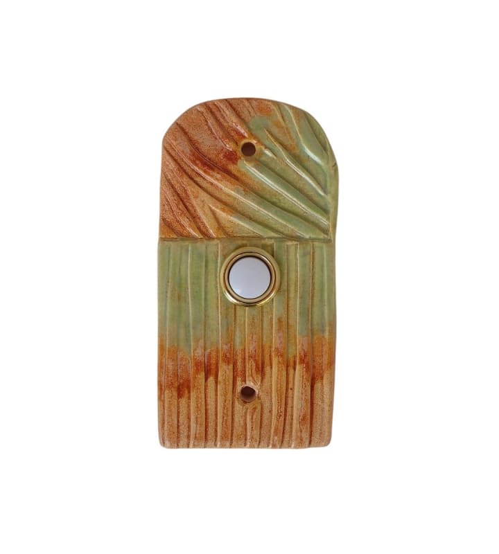 Light Brown And Light Green Doorbell