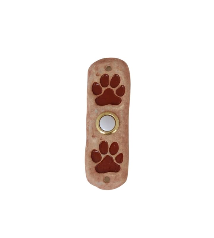 Paw Prints Doorbell - 2 Thin