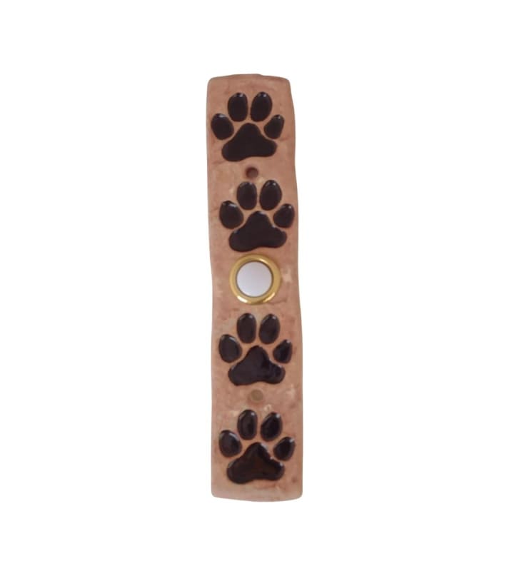 Paw Prints Doorbell - 4 Thin