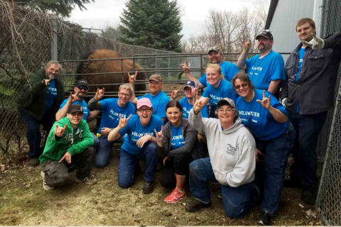 Employee Volunteers From Wahpeton, North Dakota