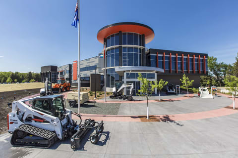 Bobcat Headquarters In West Fargo, North Dakota