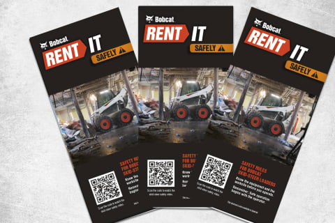 Rent-It Safety Brochure for Bobcat loaders.