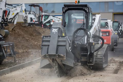 Nieuw aanbouwdeel sleuvenfrees WS-SL20 van Bobcat