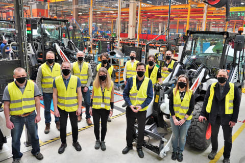 First Bobcat Compact Wheel Loader Leaves Production Line