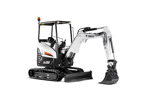 Компактный экскаватор Bobcat E26