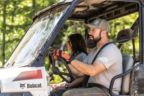 Julie and Rick Take Bobcat Machines With Them Beyond the Hunt 