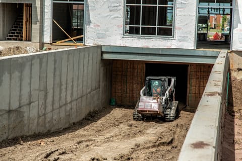 T76 Bobcat compact track loader on a jobsite