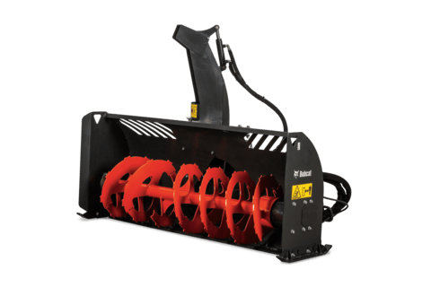 Bobcat Snowblower Attachment Studio Shot