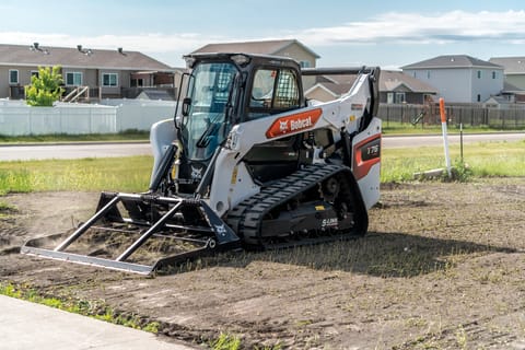 5-Link Torsion Suspension Undercarriage Show On R-Series Compact Track Loader