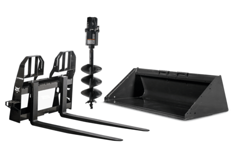 Studio Image Of Bobcat Attachments