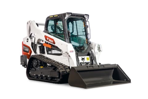 Bobcat T595 Compact Track Loader Knockout Image On White Background