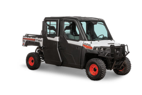 A Bobcat UV34XL Utility Vehicle