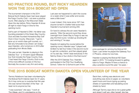 Bobcat ND Open Newsletter 2015