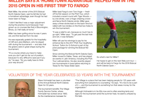 Bobcat ND Open Newsletter 2016
