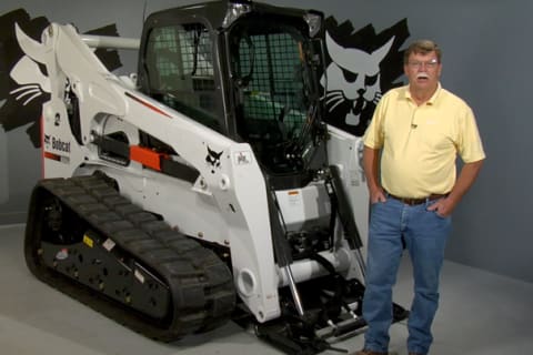 Video about how to grease your Bobcat skid-steer or compact track loader. 