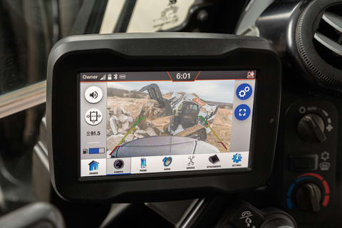 Rear-View Camera Available On Select Loaders And Excavators