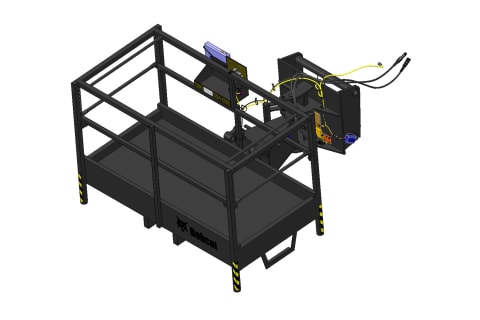 Aste Mobiliari - PINZA TELESCOPICA DIECI TG. BJ510R