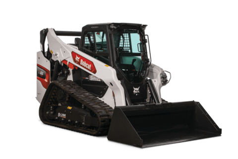 A Bobcat T86 Compact Track Loader With a Bucket