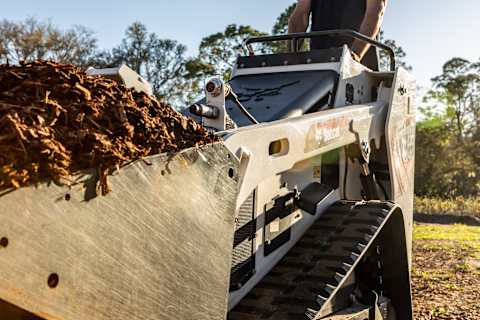 MT100 Carries Materials in Bucket