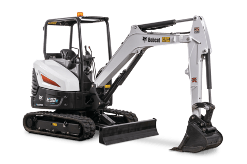 The Bobcat E32e compact excavator delivers all the benefits of electric power and zero emissions without sacrificing performance.