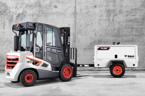 Forklift & Portable Power Transition to Bobcat Brand  