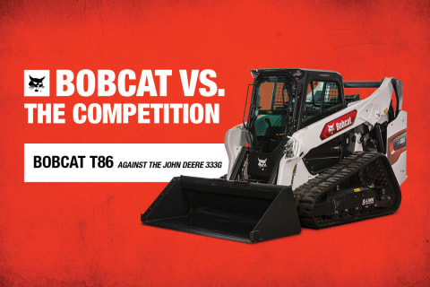 Bobcat T86 vs John Deere 333g Buying Resources Infographic