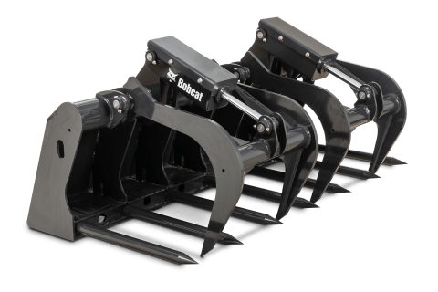 Bobcat Industrial Grapple Attachment Studio Image