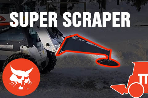 Maximizing efficiency with the Bobcat Super Scraper