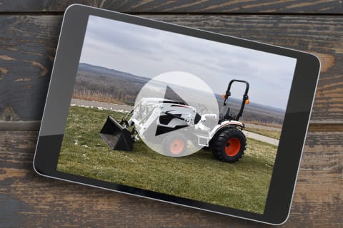 Bobcat Compact Tractor Safety Video Thumbnail