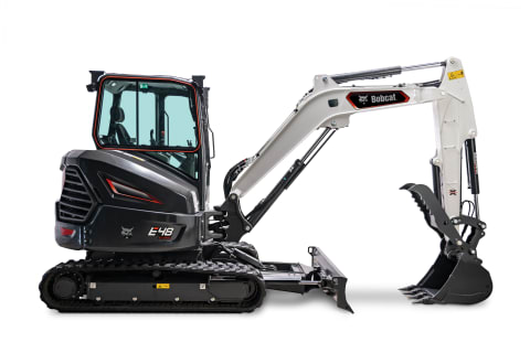 E48 Platinum Compact Excavator 