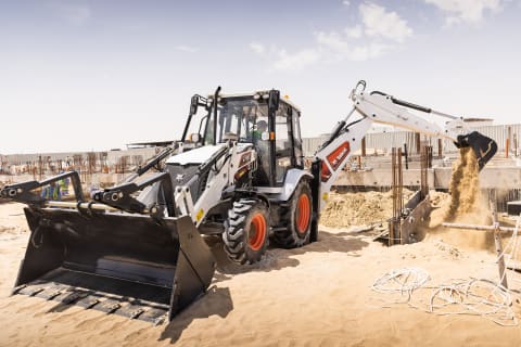 Nouvelle chargeuse-pelleteuse Bobcat