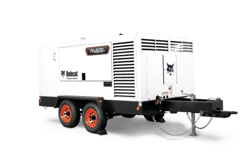 Bobcat PA825v Portable Air Compressor Against a White Background