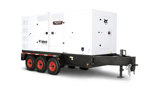 Bobcat PG570 Portable Generator on White Background