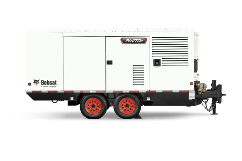 Bobcat PA1170p Air Compressor Against a White Background