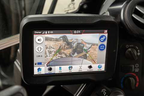 Rear-View Camera Available On Select Loaders And Excavators