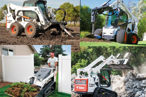 Bobcat Loaders working