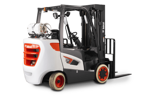 Side View of the Bobcat GC35S-9 Forklift