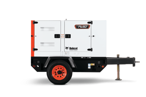 Side View of the Bobcat PG50 Portable Generator